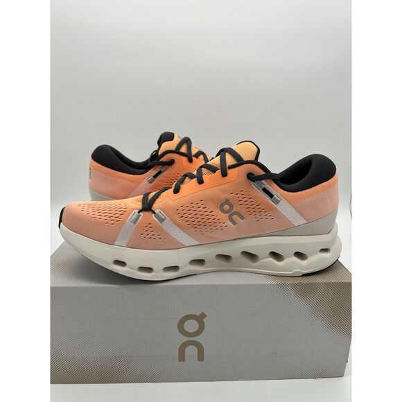On Cloudsurfer 2 Tangerine Ivory Orange Running Sneaker 3MF10123126 Mens Sz 12.5 - Picture 6 of 9